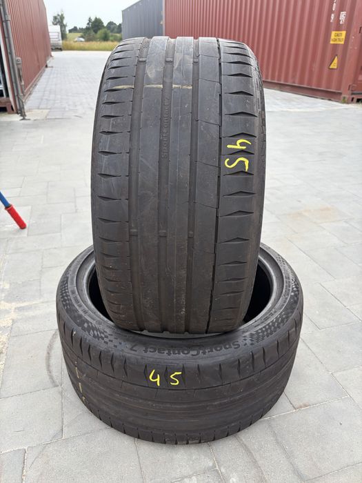 Opony letnie Continental SportContact 7 265/35 ZR19 2szt. 2022r. 4,5mm