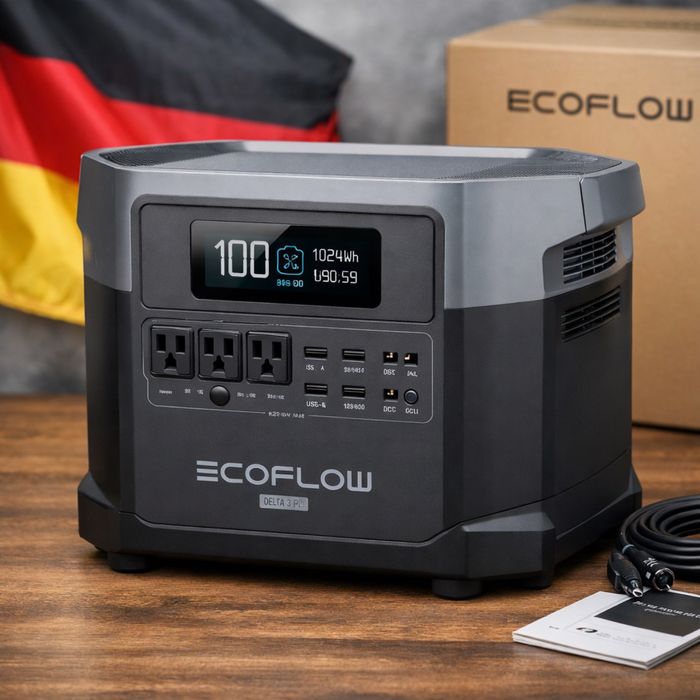 EcoFlow DELTA 3 Plus — нова, привезена з Німеччини