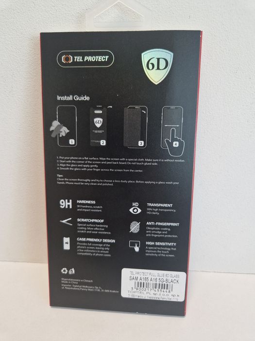 Hartowane szkło Full Glue 6D SAMSUNG A16 4G/5G/A17 5G/A26 5G/M 16 5G