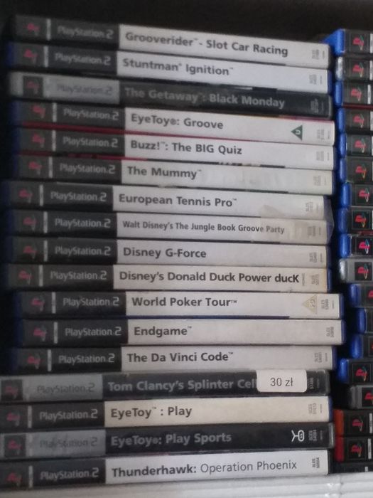 Sprzedam gry na konsole Playstation 2 ps2