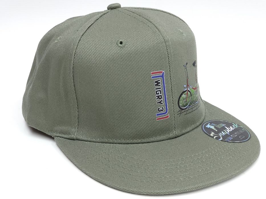 Czapka z daszkiem Romet Wigry 3 PRL khaki ORYGINAŁ DLBIKES