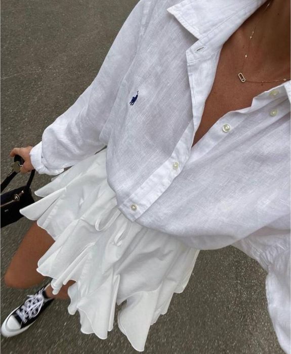 Спідниця з рюшами