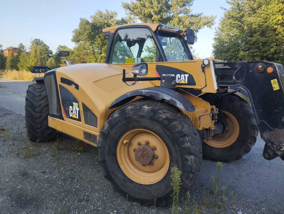 ładowarka teleskopowa caterpillar TH 408 D ROK 2019 silnik perkins 6770 mtg  sprowadzona w orginale