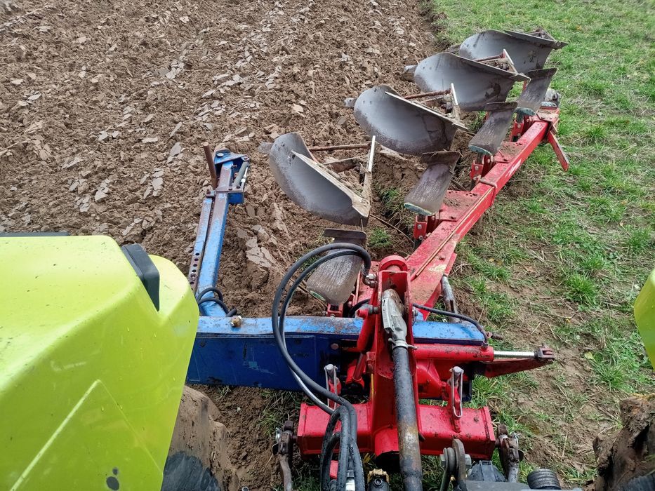 Pług 4 skibowy obrotowy Overum Agrolux MRS Vogel Noot