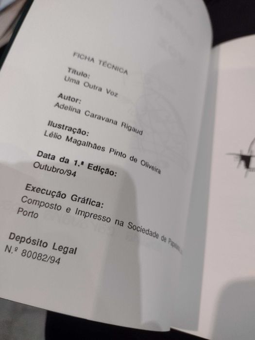 Uma outra Voz - Adelina Caravana Rigaud "Poesia"