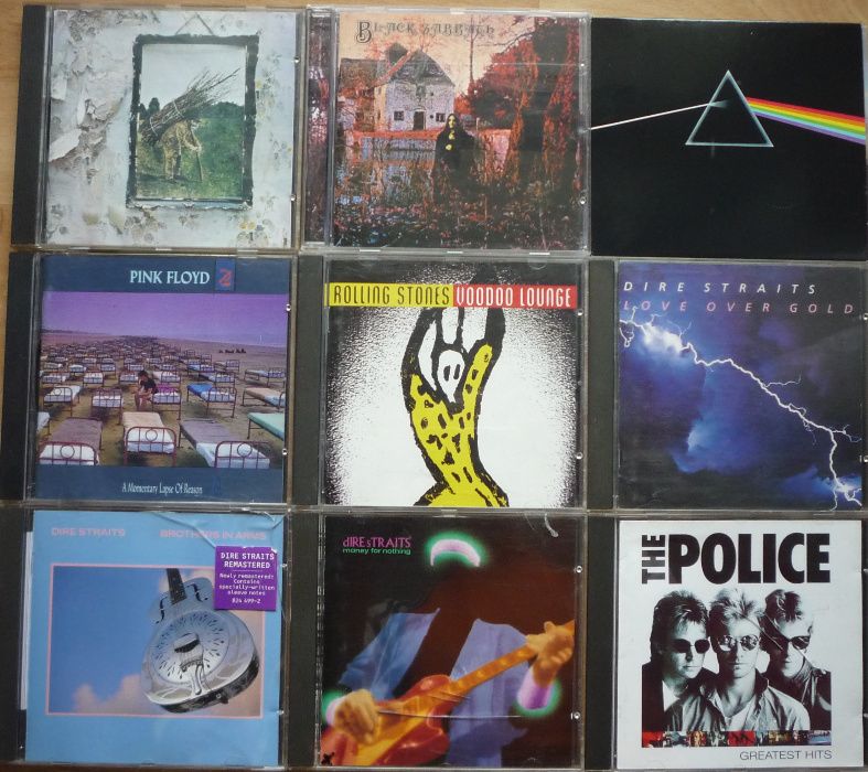 Sprzedam 154 płyty CD rock