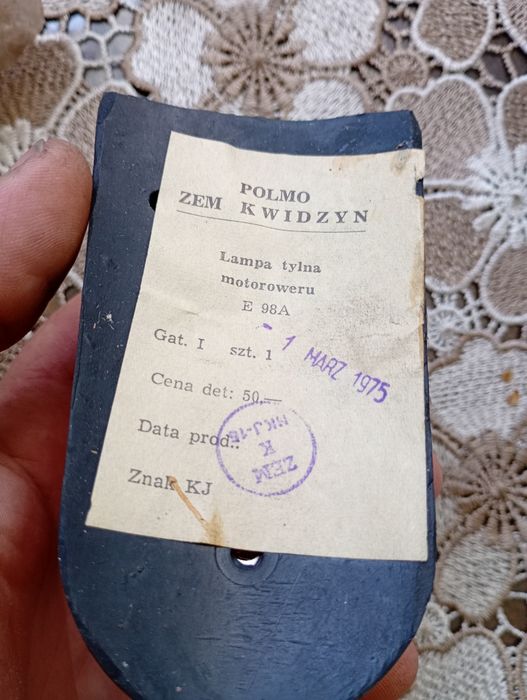 Lampa komar ryś żak nowa w orginale