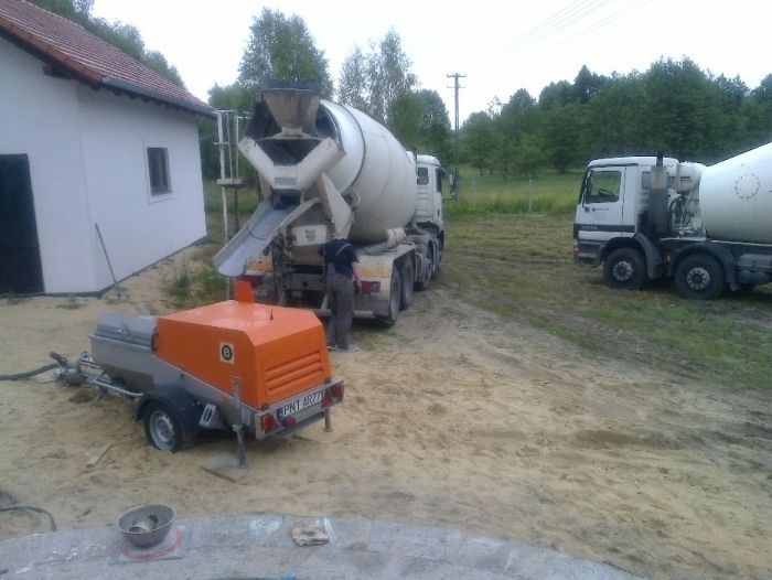 Wylewki, Posadzki Anhydrytowe na ogrzewanie podłogowe
