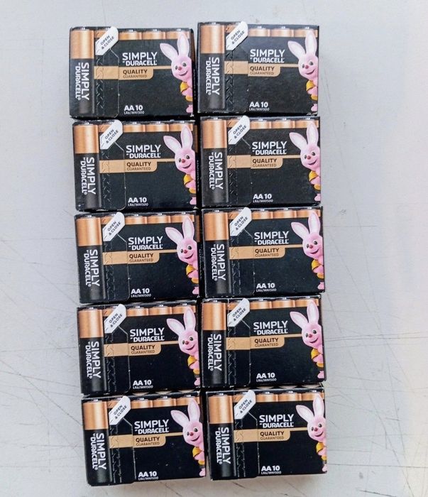 Nowe baterie AA  10