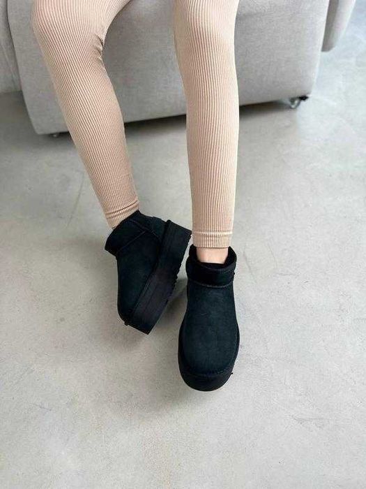 Угги/Угг/Уггі/Уги/Угі/UGG Australia Ultra Mini Platform 5 см Black