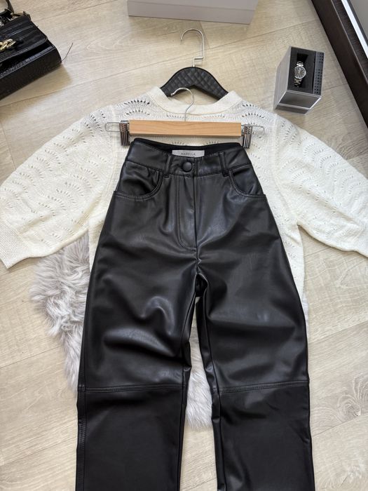 Якісні шкіряні штани Marella