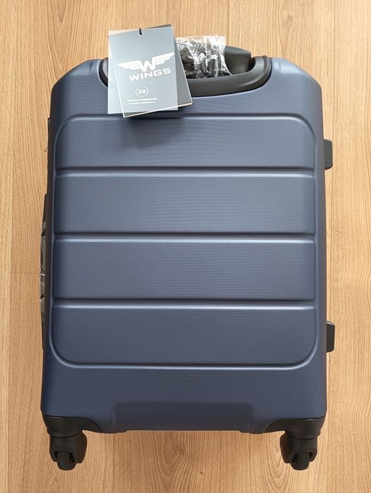 Komplet 3 walizek firmy WINGS niebieski NOWE odbiór osobisty lub wysył