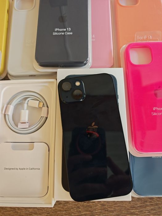 iPhone 13  6.1" 128GB Preto   Aceito Retomas