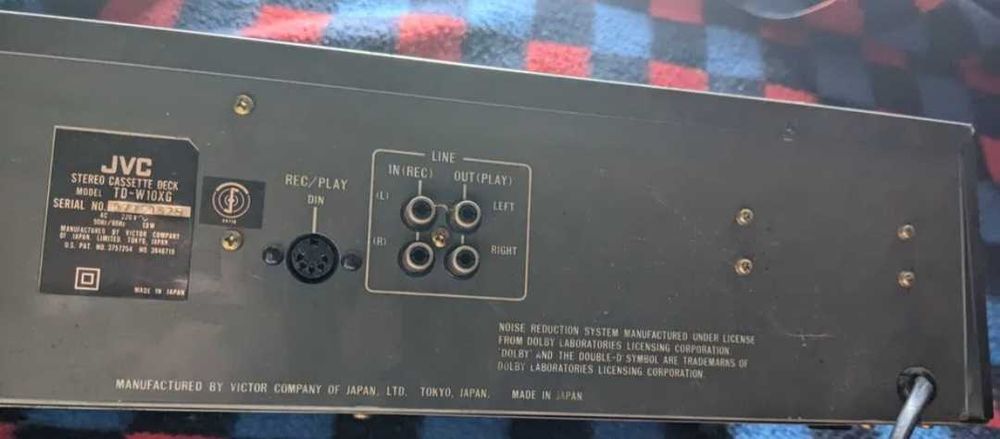 Magnetofon Jvc do amplitunera
