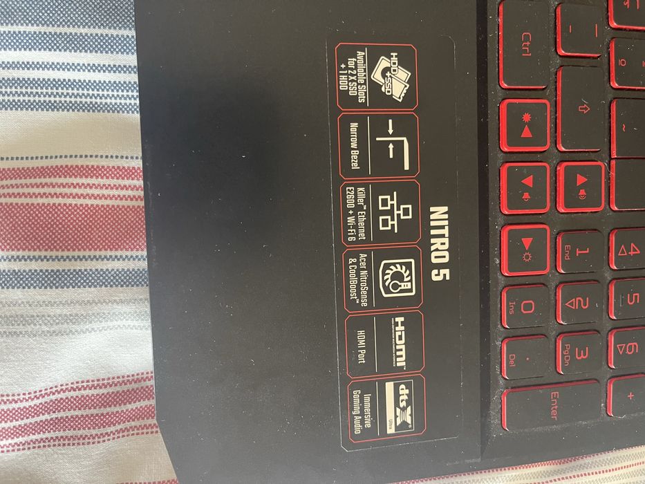 PC Laptop Portable Gaming Acer Nitro 5