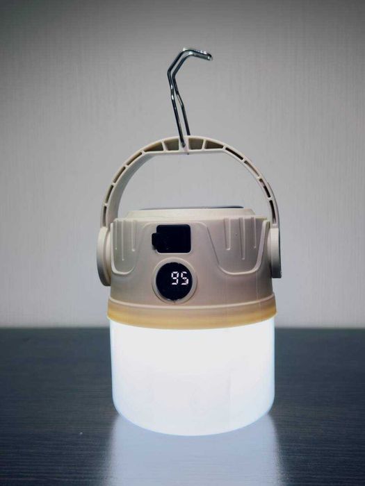 Туристическая лампа  2в 1 \ Аккумуляторная лампа подвесная кемпинговая