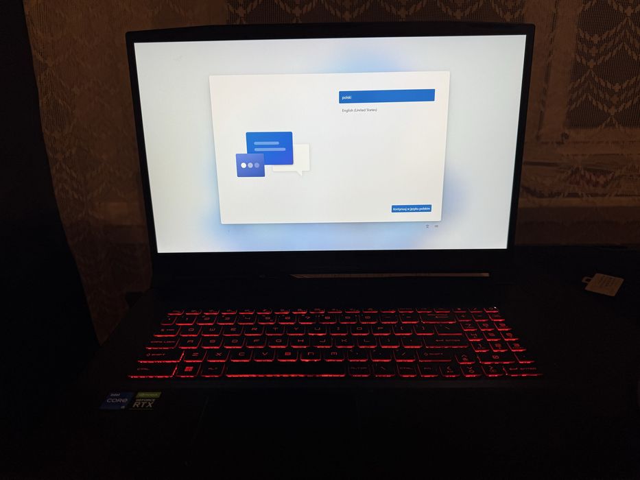 MSI Katana GF76 17" | i5 11.gen | RTX 3050 | 16GB RAM | Zadbany