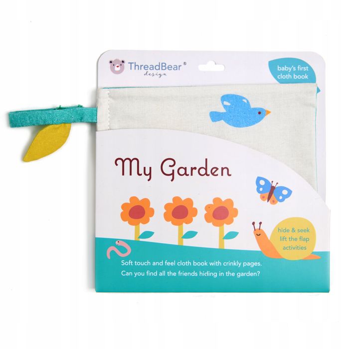 Książka aktywnościowa MY GARDEN, ThreadBear Design. Nowy Produkt