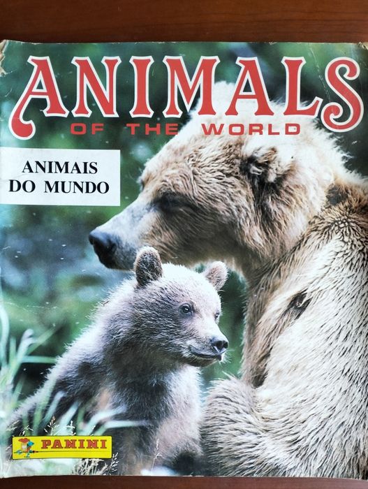 Caderneta Animals of the World - Panini