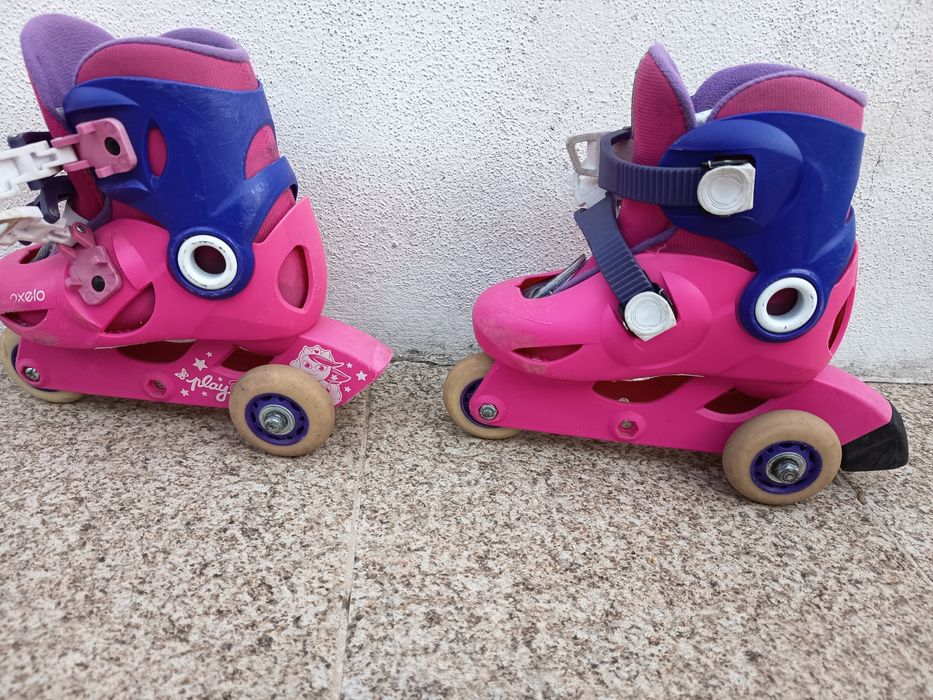 Vendo patins menina em excelente estado