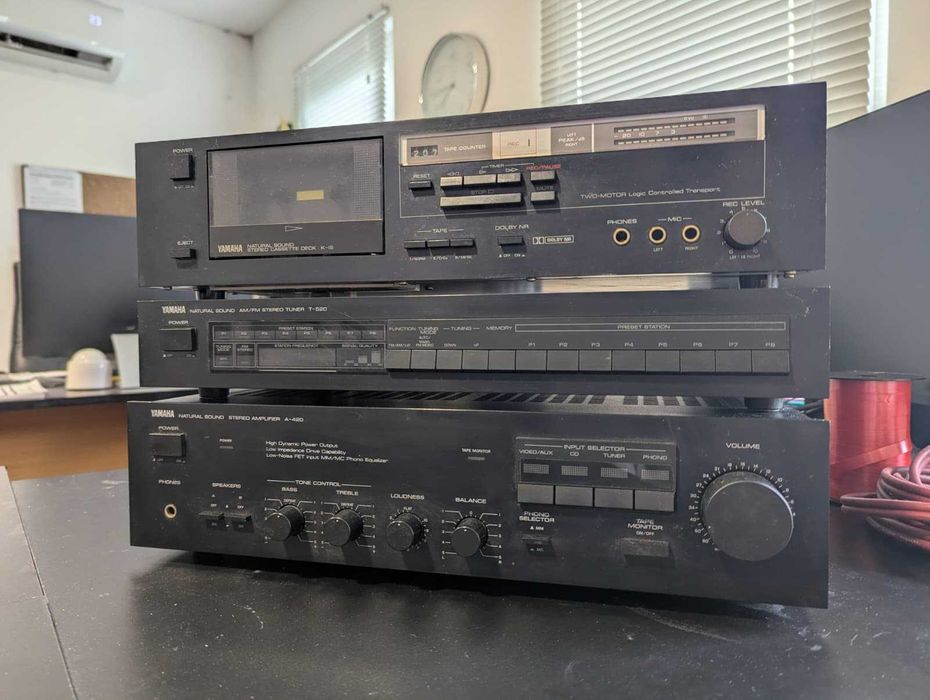 Yamaha K-15 – Deck de Cassetes Hi-Fi