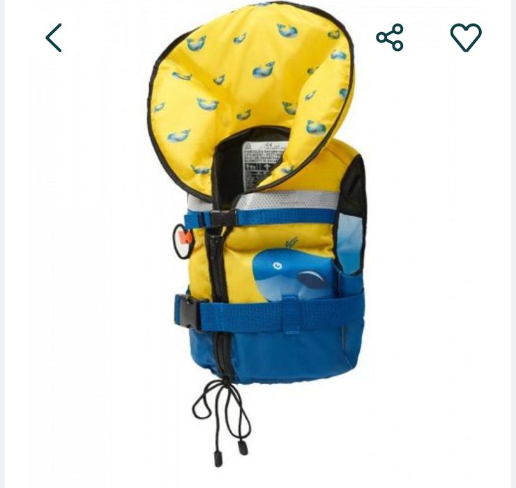 Ratunkowa kamizelka XSbaby lub XS