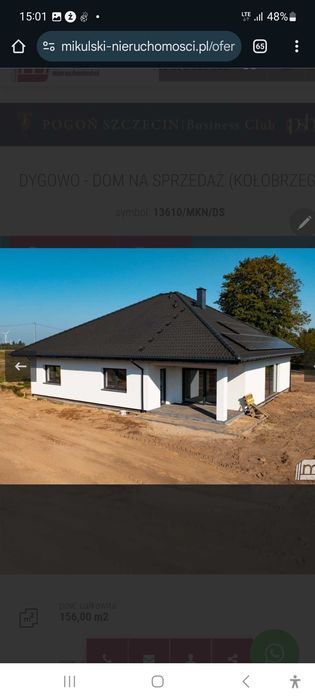 Dom na sprzedaż  9 km od Kołobrzegu