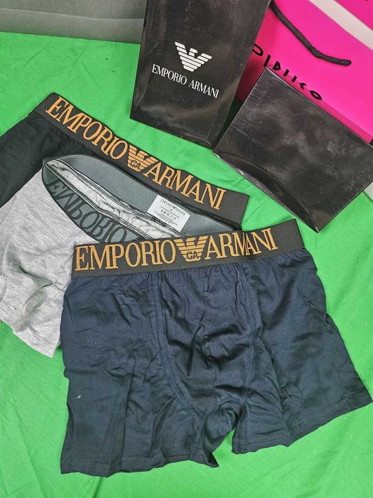 NoBokserki męskie 3 pak S-XXL Louis Vuitton premium