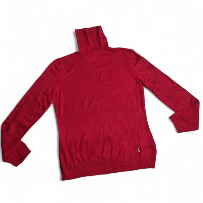 Czerwony golf sweterek betty barclay rozmiar L/XL