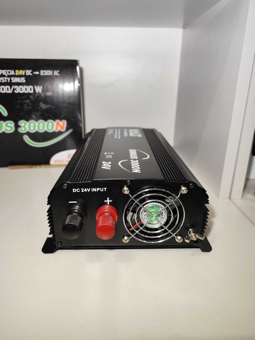 Przetwornica 24>230V Sinus 3000 VOLT 1500/3000W EM-AUDIO WYPRZEDAŻ!