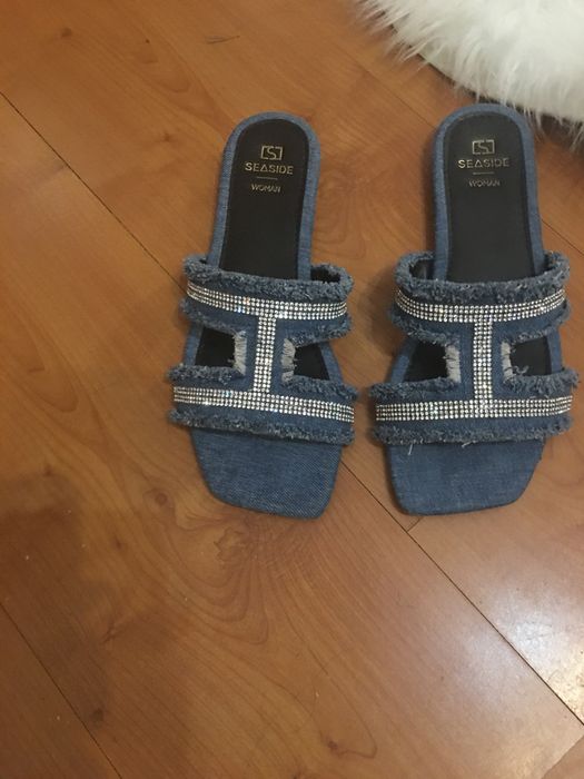 Sandalias de Ganga com Brilhantes