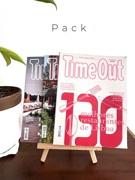 Pack 3 Revistas Time Out