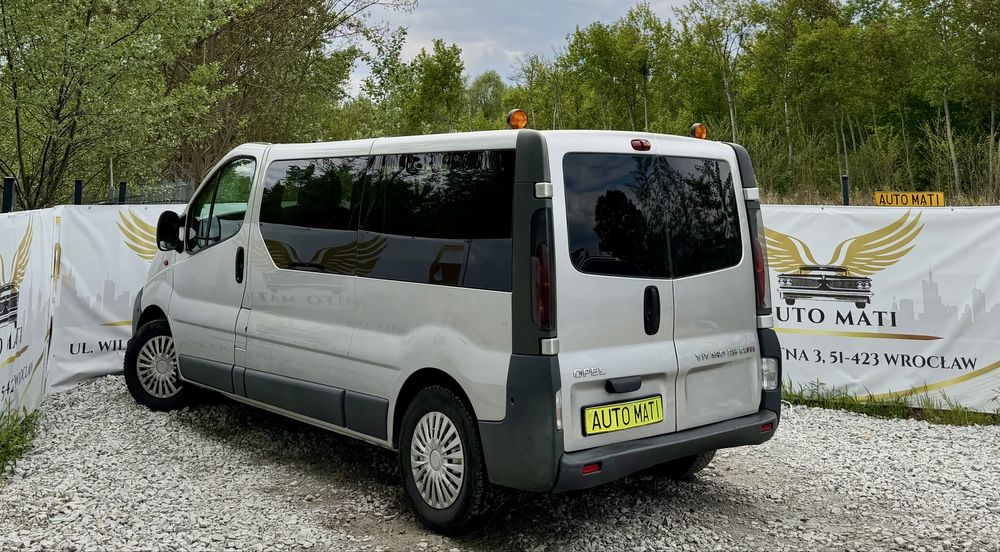 Opel Vivaro 2.5 CDTI # 9-Osob # 2006 # Klima # El.Szyby # Super Stan # Zamiana