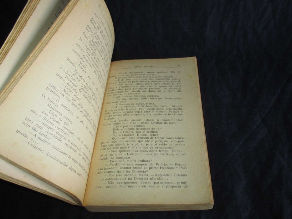 Livro A Morgadinha dos Canaviais Júlio Dinis