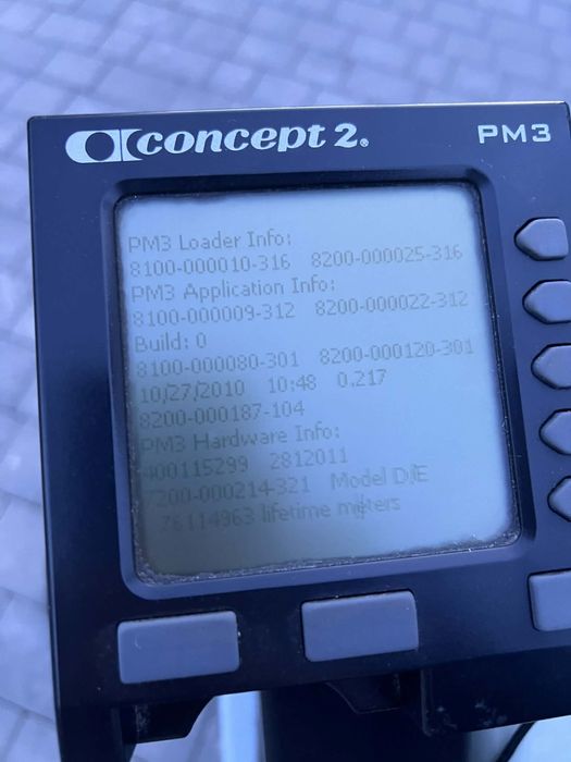 Ergometr wioślarski Concept 2 PM 3