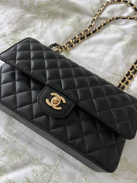 Torebka Chanel CC medium classic flap od ręki