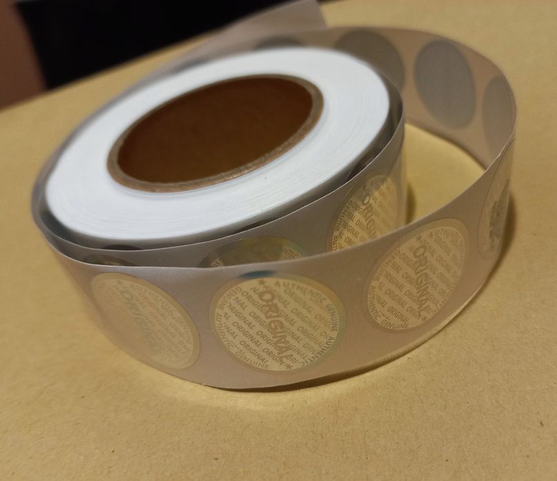 Голографічні наліпки-пломби 100 шт