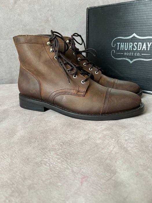 Thursday (Usa ) Нові Шкіряні Черевки 29.5см Goodyear Walted