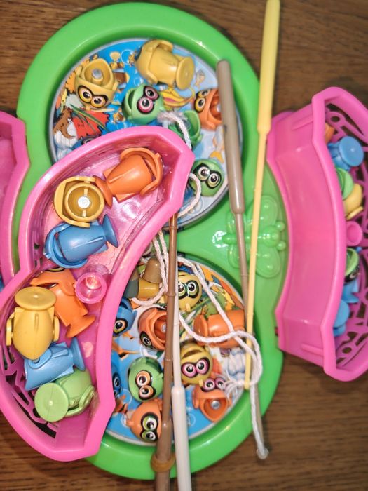 Gra rybki dla dzieci+ puzzle auta