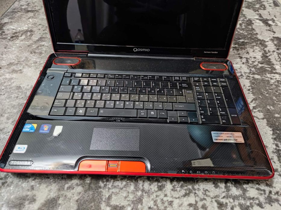 Ноутбук TOSHIBA QOSMIO X500 18.4" i7 8GB 1140GB GeForce GTX
