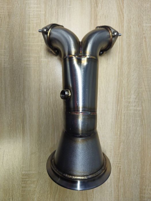 Даунпайп Audi SQ5 B9 3.0 TFSI Downpipe Ауді  HEAT SHIELD