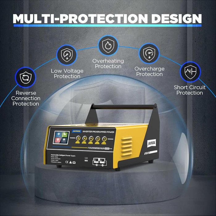 Carregador Baterias + Establizador Corrente + Boster de Arranque