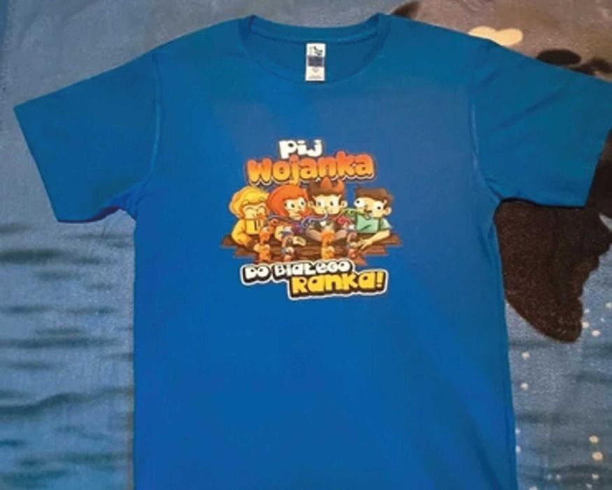 Koszulka JHK pij wojanka  dowolny rozmiar Dowolny kolor