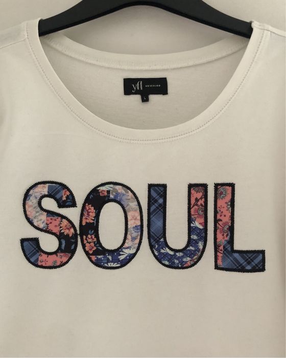 Bluza młodzieżowa Reserved z dzianiny 100% bawełna, rozm. L
