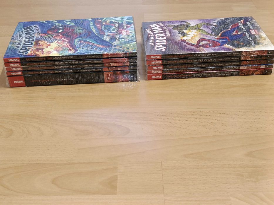 The Amazing Spider-Man: Globalna sieć tom 1-10 Venom Inc. Spisek Klonów