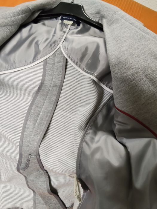 Lindo Casaco Cinzento Tommy Hilfiger