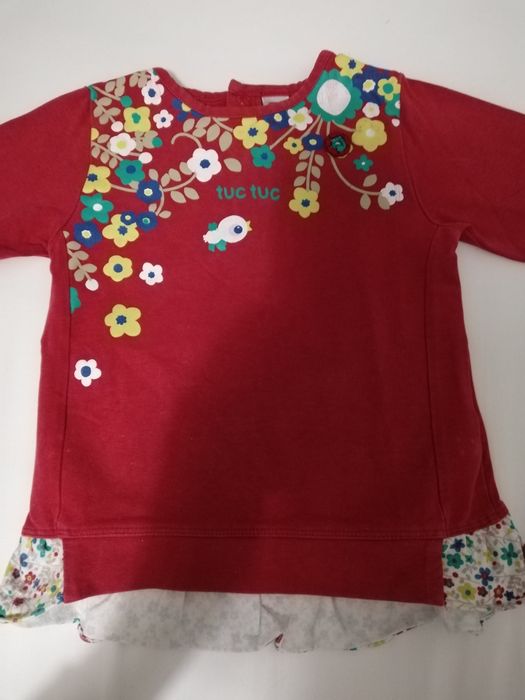 Vestido + blusa Tuctuc menina