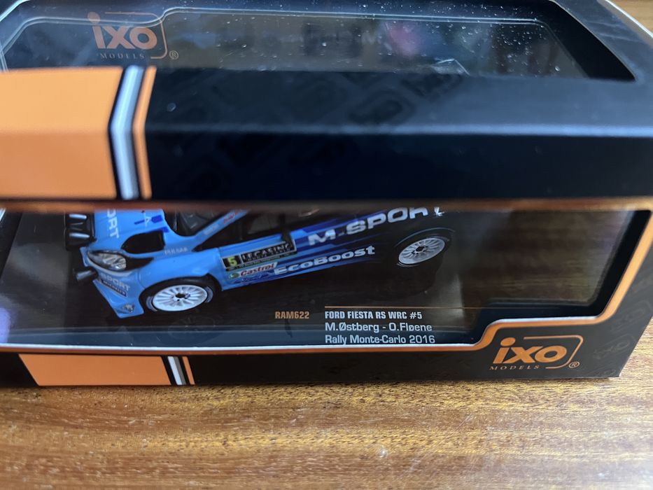 IXO Ford Fiesta WRC 1:43 M.Ostberg Rallye Monte Carlo 2016