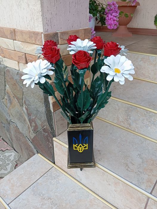 Ковані букети.Ковані квіти.