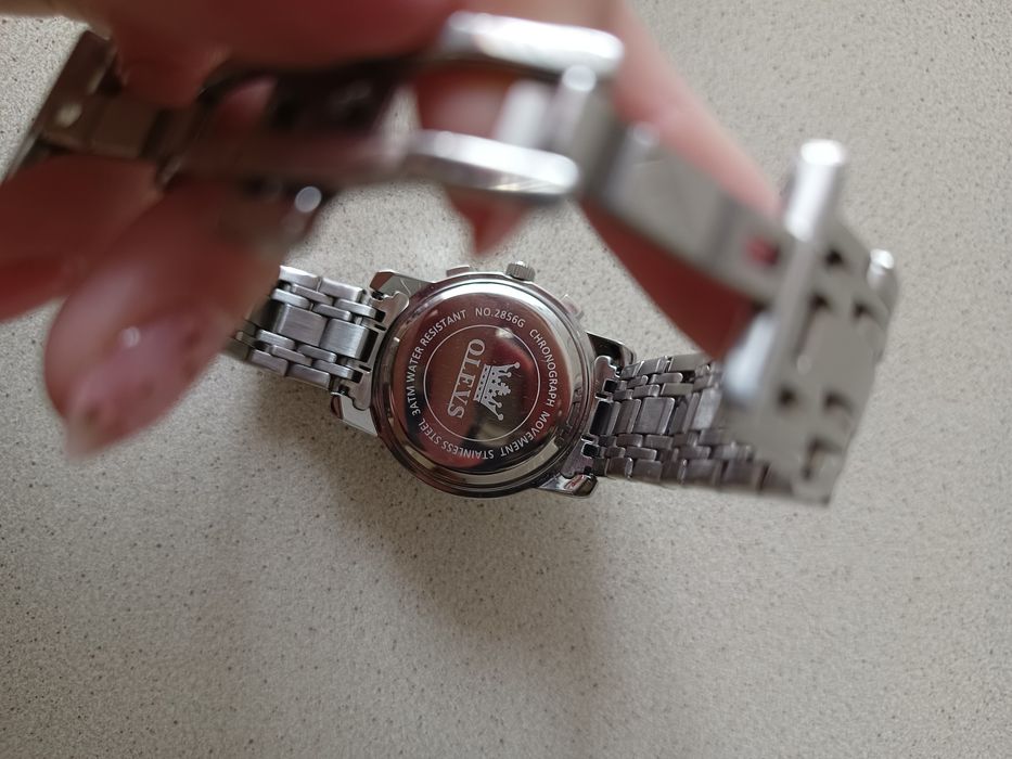 Zegarek męski olevs no.2856G, stal nierdzewna